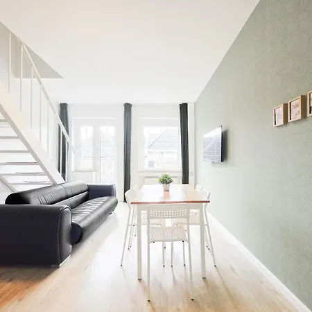 Tolstov - 4 - Maisonette - Balcony - 20 Min Messe Dus And Old Town Dus Düsseldorf
